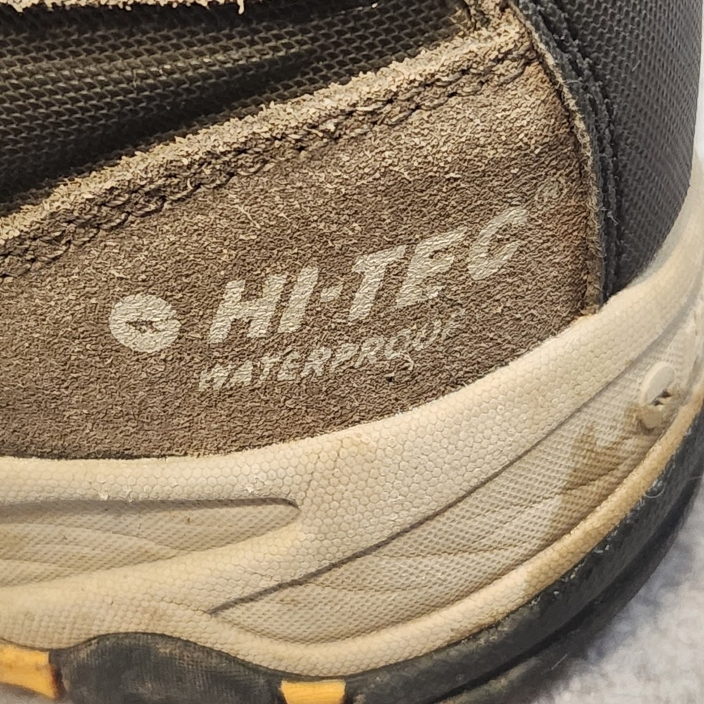 Hi-Tec Boots Mens 10.5 Gray Altitude Lite Waterproof Hiking Hi Tec Gorpcore - Picture 8 of 11